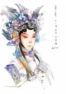 古风京剧戏曲人物
