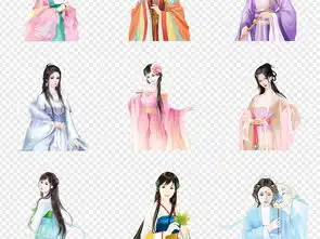 50款中国风古风古代宫廷美女png素材图片模板下载33.53mb古风戏曲人物大全人物形象