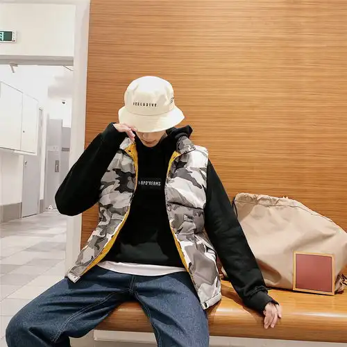  棉马甲男秋冬加厚羽绒棉马甲男士韩版情侣款青年马夹坎肩立领外套