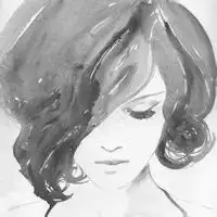  极简黑白酷女生头像微信头像图片大全