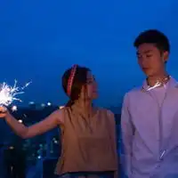  都市夜景微信情侣头像微信头像图片大全