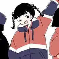 闺蜜,姐妹头像,动漫卡通的,可爱就好