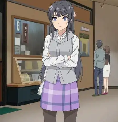  如果一定要在动漫中选一个学姐的话,我还是想告白樱岛麻衣