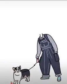  抖音牵狗头像高清图片分享