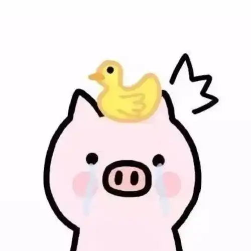  有没有很阔爱的猪情侣头像