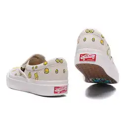  vans万斯海绵宝宝联名款情侣鞋男女懒人鞋一脚蹬低帮帆布鞋休闲板鞋