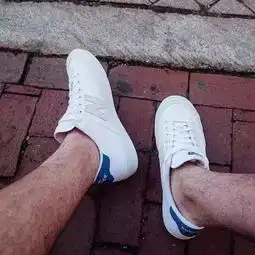  热销50双数量已不多压轴强货出口单印尼产nb开口笑情侣款小白鞋休闲运动舒适男女系带帆布鞋