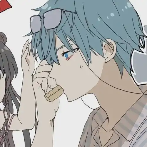  动漫头像那就瞪大眼睛看清世界吧