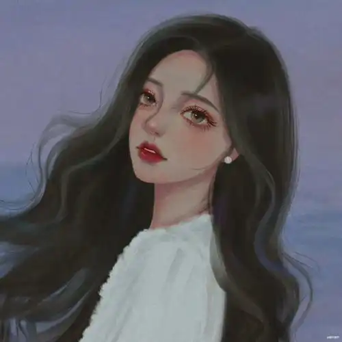  女头精致手绘男生女生头像古风头像闺蜜头像禁忌女孩