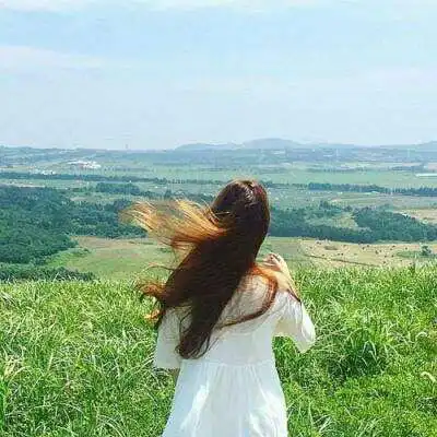  背景头像女背影头像女生唯美漂亮