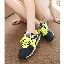  韩国热卖n字母鞋百搭球鞋n仔韩版潮休闲旅游运动鞋男女松糕单鞋子