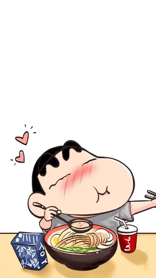  求这蜡笔小新图配套的情侣头像,就小新和妮妮互相喂吃的,求妮妮