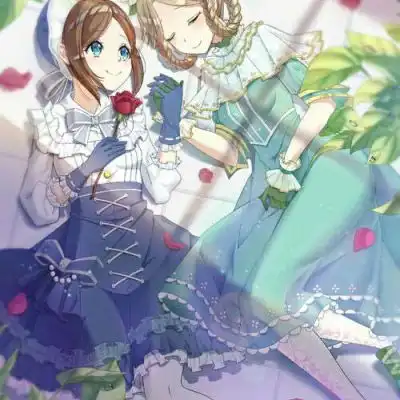  动漫女生头像清新淡雅你不过惊艳了我的半载浮生