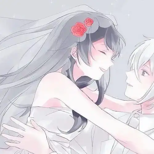  一组百看不厌动漫情侣头像