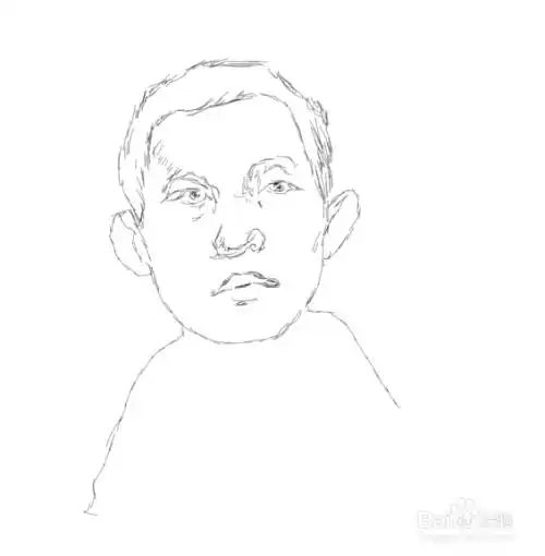  素描头像是怎么画的