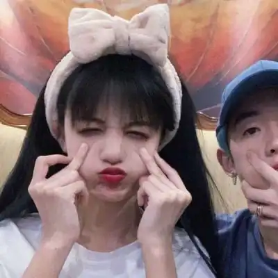  抖音网红情侣头像真人抖音超好看独一无二图片