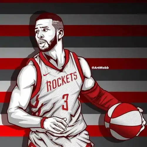  相当适合做头像的一组nba球星插画