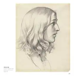  千年回望西方大师素描头像