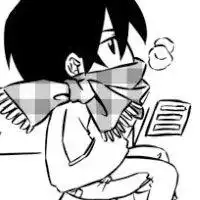  吴邪和张起灵一左一右的黑白头像谁有张起灵左边吴邪右边