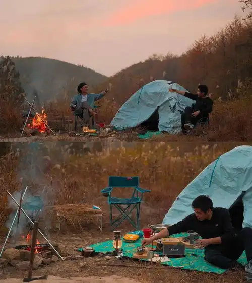  天山秘境营地tmountaincamp在莫干山巓看日出日落云海翻涌,露营帐篷拎包入住