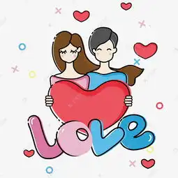  520原创浪漫情人节情侣矢量图素材图片免费下载高清psd千库网图片编号9834930
