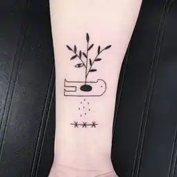  头像男头女头情头森头韩头短发搭配纹身