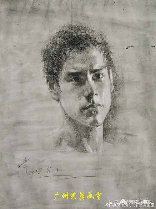  帅哥合集素描头像这组高颜值的素描头像里面有你喜欢的类型吗