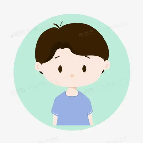  简约男生卡通头像手绘图片免费下载png素材编号1l0ikpk48图精灵