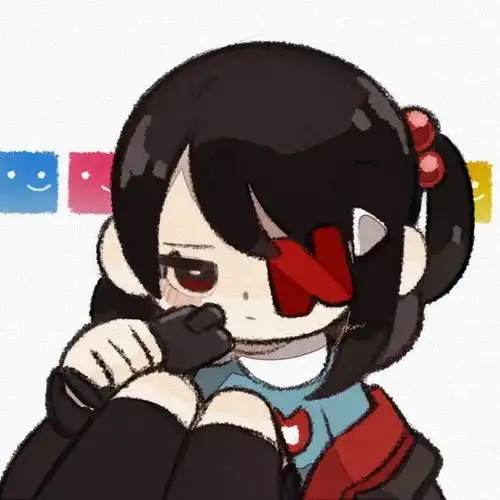  系列头像丨左耳墨镜挠屁屁