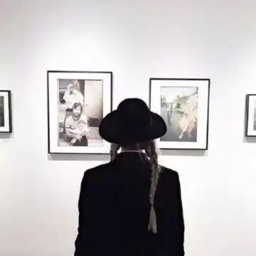  高冷一对黑白情侣微信头像,情侣头像图片