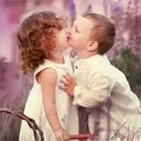  萌小孩么么哒情侣头像卡通微信头像图片大全