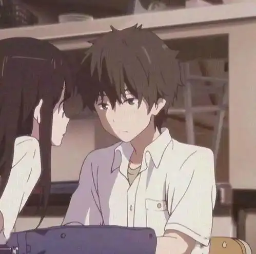  情侣头像爱你未减