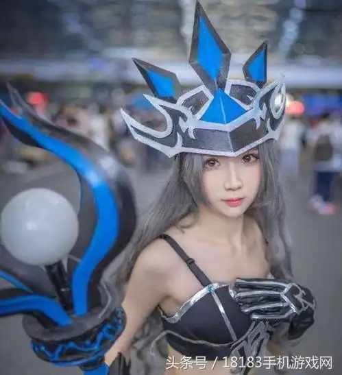 lol女主播cos风女,大胆说出1米4的大长腿,你们能够玩几年
