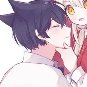  动漫情侣头像小众情头