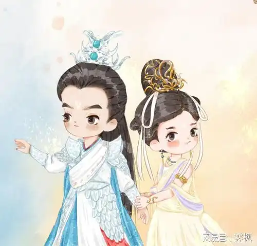  长月烬明q版可爱的小头像来了