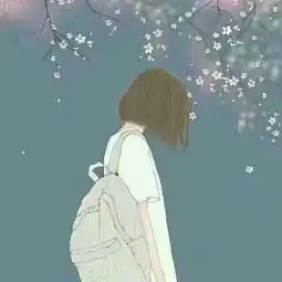  一个如诗的女子下弦月