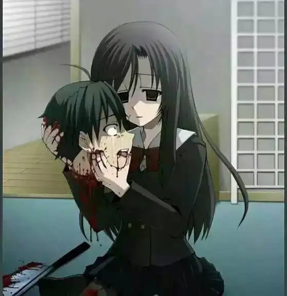  求帅气的动漫人物坐qq头像冷酷嗜血的