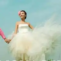  情侣头像婚纱类的