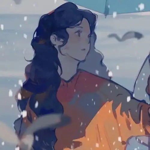  卡通可爱情头小宝贝快来呀