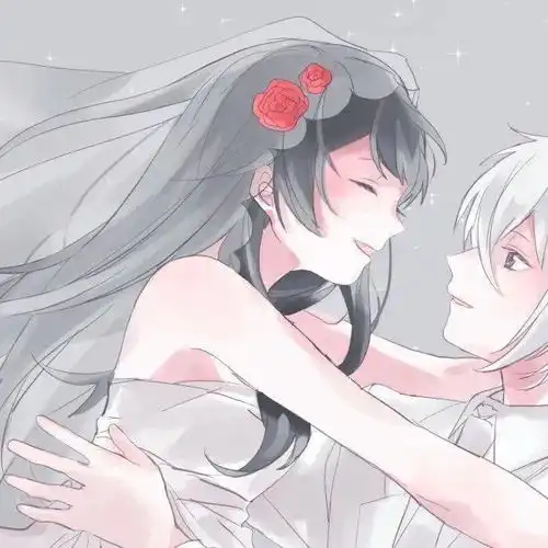  动漫情侣头像情侣网名