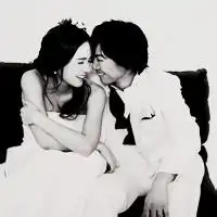  大气婚纱情侣头像最新好看的婚纱情侣头像