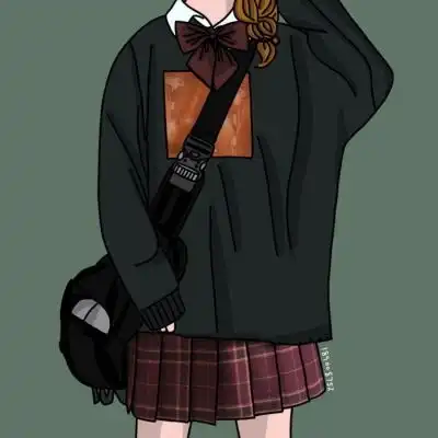  可甜可盐的jk女生头像