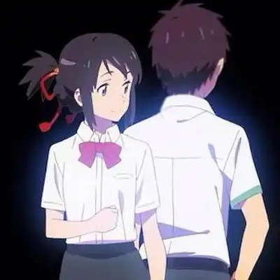  你的名字情侣头像超清你的名字头像图片大全