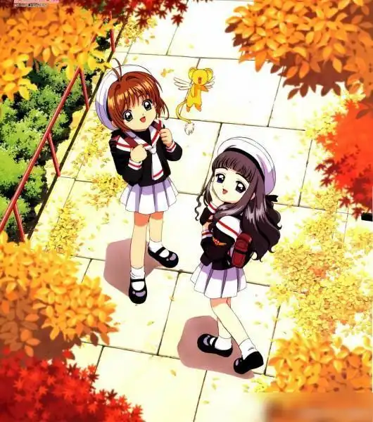  魔卡少女樱超好看的动漫插画充满了童年的美好回忆