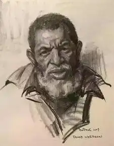  找感觉,意在笔先松动感觉的素描美术作品