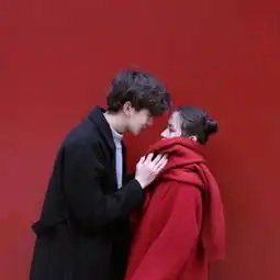  幸福美好的小清新情侣微信图片