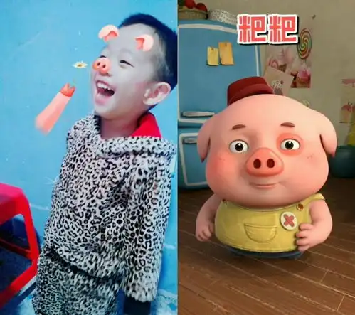  小宝可以换这个小猪猪的可爱头像了还知道鼓掌呢