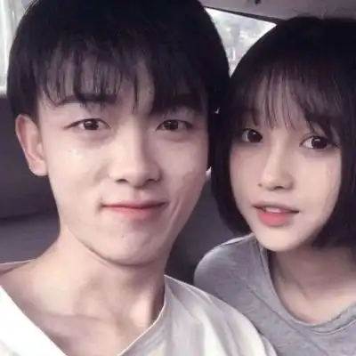  一对两张气质意境风真人魅力情头情侣头像我要个性网