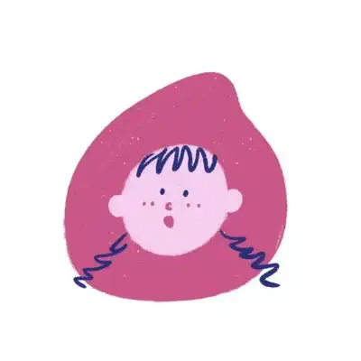  简单又可爱的简笔画情侣头像一对