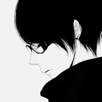  求下面那张黑白眼镜男动漫图的高清版